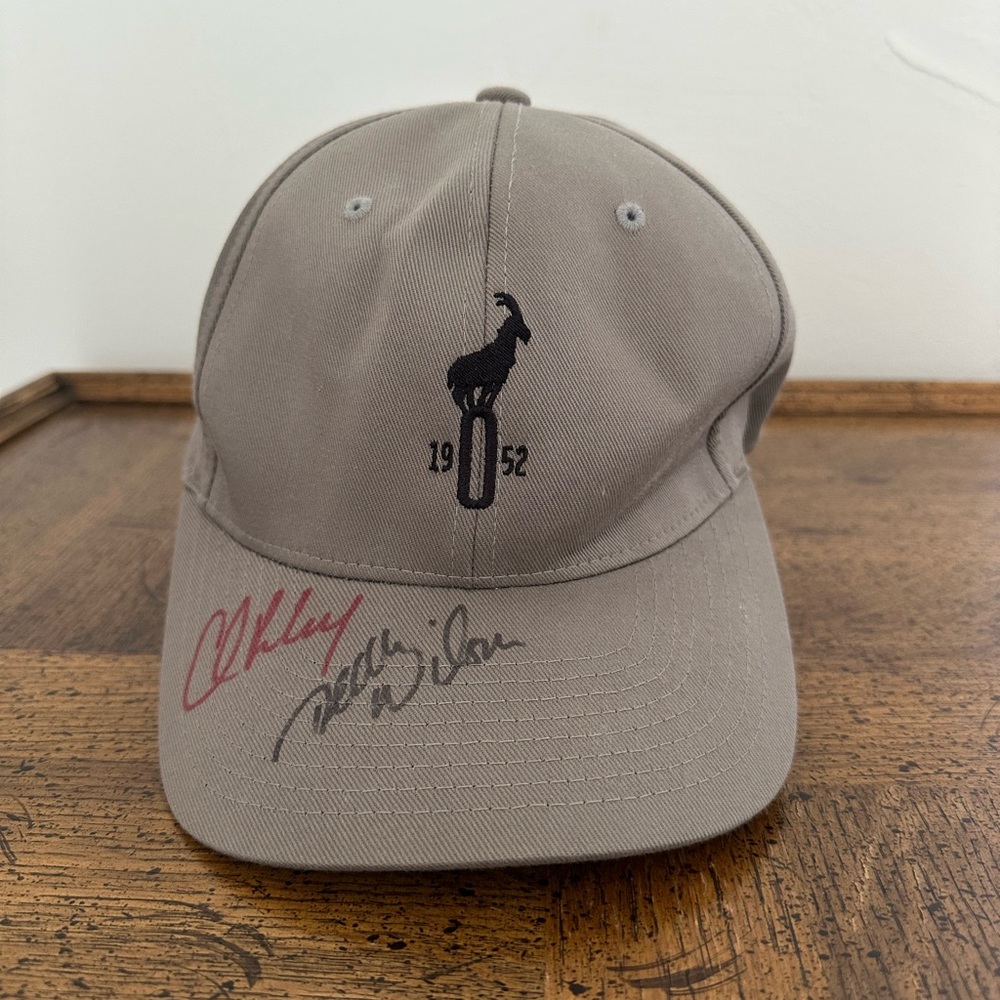 Vintage 1952 Hat Autographed